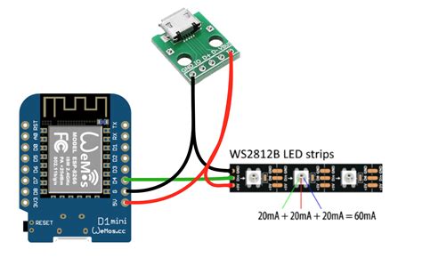 webled|Getting Started With WLED on ESP8266 .